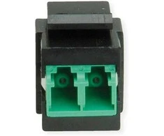 ROLINE Keystone LWL-Adapteris LC/LC Duplex, Single Mode, OS2, APC