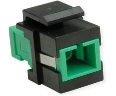 ROLINE Keystone LWL-Adapteris SC/SC Simplex, Single Mode, OS2, APC