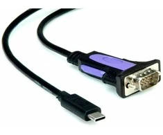 ROLINE Konverter-Kabelis USB-C - seriell, FTDI Chipset, 1,8 m