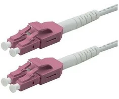 ROLINE LWL-Kabelis duplex 50/125m OM4, LC/LC, UNIBOOT, violett, 2 m