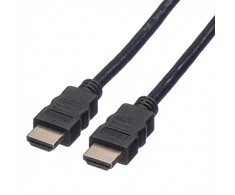 ROLINE Notebook HDMI High Speed Kabelis mit Ethernet juodas 1m