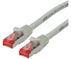 Roline ROLINE – Patch – Kabelis – RJ- 45 (M) iki RJ- 45 (M) – 10 m – SFTP, PiMF – CAT 6 – be halogenų, formos, suvytas – pilkas (21.15.2607)