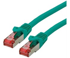 Roline ROLINE – Patch – Kabelis – RJ- 45 (M) iki RJ- 45 (M) – 5 m – SFTP, PiMF – CAT 6 – be halogenų, formos, suvytas – žalias (21.15.2635)
