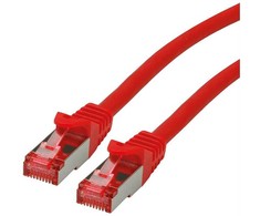 Roline ROLINE – Patch – Kabelis – RJ- 45 (M) iki RJ- 45 (M) – 3 m – SFTP, PiMF – CAT 6 – be halogenų, formos, suvytas – raudonas (21.15.2613)