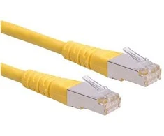 ROLINE Patchkabel Kat.6 Class E S/FTP PiMF gelb 20m