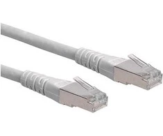 ROLINE S/FTP (PiMF) jungiamasis laidas, Cat.6, pilkas 0,3 m, 0,3 m, Cat6, S/FTP (S-STP), RJ-45, RJ-45, pilkas