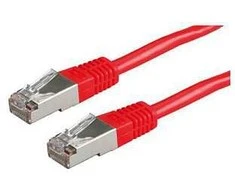 ROLINE Patchkabel Kat.6 Class E S/FTP PiMF raudona 1m