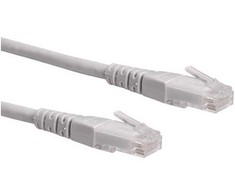 Roline PatchCord, Cat6, UTP, 7m, pilka (21.15.0937)