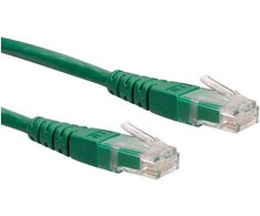 Roline PatchCord, UTP, Cat.6, 1,5 m, žalias (21.15.0926)