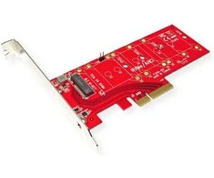 ROLINE PCIe 4.0 x4 3,3V5A Host Adapteris fur PCIe-NVMe M.2 110mm SSD