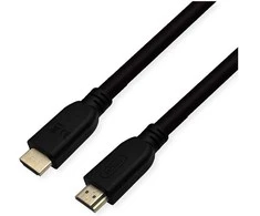 ROLINE RM 8K HDMI Ultra HD Kabelis mit Ethernet, ST/ST, juodas, 3 m