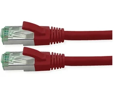 ROLINE RM Patchkabel Cat.6A S/FTP (PiMF), raudona, 3 m