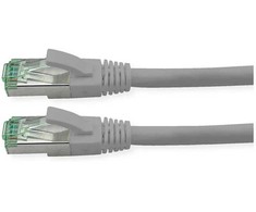 ROLINE RM Patchkabel Cat.6A S/FTP (PiMF), grau, 2 m