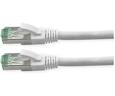 ROLINE RM Patchkabel Cat.6A S/FTP (PiMF), wei, 10 m