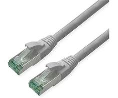 ROLINE RM Patchkabel Cat.6A S/FTP (PiMF), grau, 3 m