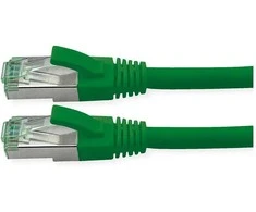 ROLINE RM Patchkabel Cat.6A S/FTP (PiMF), grn, 0,3 m