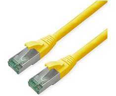 ROLINE RM Patchkabel Cat.6A S/FTP (PiMF), gelb, 3 m