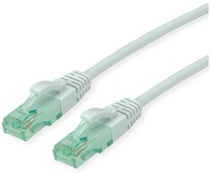 ROLINE RM Patchkabel Cat.6A UTP, grau, 5 m