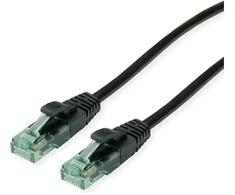 ROLINE RM Patchkabel Cat.6A UTP, juodas, 7 m