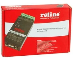 ROLINE RS232 nach RS422/485 Konverter fr DIN Hutschiene, selfpowered