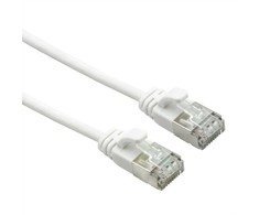 Roline ROLINE U/FTP duomenų centro kabelis Cat.7, LSOH, su RJ45 jungtimis (500 MHz / EA klasė), papildomas dulkinimas, baltas, 3 m