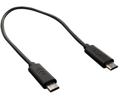 ROLINE USB 2.0 Ladekabel, Micro B - Micro B, ST/ST, juodas, 0,3 m