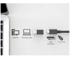 ROLINE USB 3.2 Gen 1 Adapteris, USB Typ A - C, ST/BU