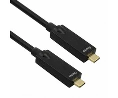 ROLINE USB 3.2 Gen 2 Kabelis, AOC, C-C, ST/ST, 10Gbit/s, 4K60Hz, PD (Power Delivery) 60W, juodas, 15 m