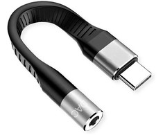 Adapteris USB Roline USB-C - Jack 3.5mm Juodas (12.03.3241)