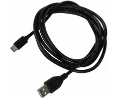 Kabelis USB Roline USB-A - USB-C 1.8 m Juodas (11.02.9028)