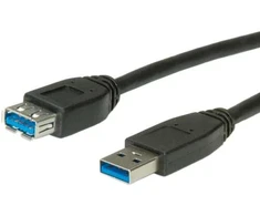 Roline USB kabelis USB-A – 1,8 m baltas (11.02.8978)