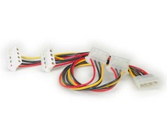 Secomp Roline 4 kontaktų molex skirstytuvas – 4x 5,25 colio, 45 cm (11/03/1003)