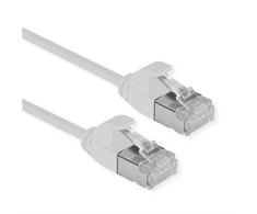 Roline Green Roline Žalias F/UTP DataCenter Patch Cord Cat.6A (Class EA), LSOH, bardzo cienki, pilka, 5 m