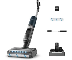 Dulkių siurblys Rowenta X-Clean 7 GZ5735E0, lazdelinis siurblys, be maišelio, juodas, chromuotas, 0,5 l, stačiakampis, sausam ir šlapiam valymui