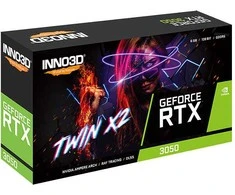 Vaizdo plokštė INNO3D GeForce RTX 3050 Twin X2 6GB V2