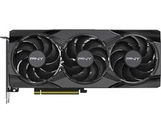 Vaizdo plokštė RTX 5060 8GB PNY ARGB OC su trimis ventiliatoriais ir GDDR7 3 ventiliatoriais