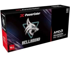 Vaizdo plokštė PowerColor Radeon RX 9060 XT Hellhound 16GB OC