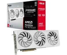 Vaizdo plokštė ASUS Radeon RX 9070 XT PRIME 16GB Baltas OC
