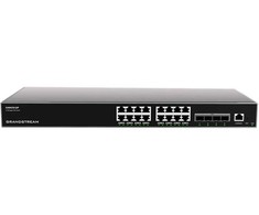 Šakotuvas 16P Grandstream GWN7812P 16x portų PoE 3 sluoksnio valdomas tinklo komutatorius
