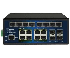Šakotuvas 20+4P ALLNET ALL-SGI8120PM POE M industrial