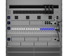 UBIQUITI USW-Pro-Max-24-PoE komutatorius Etherlighting 8x RJ45 2.5Gbps 16x RJ45 1000Mbps 2x SFP+ L3 400W PoE