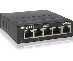 Šakotuvas 5P Netgear GS305 RM
