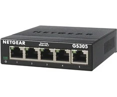 Šakotuvas 5P Netgear GS305 RM