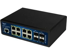 Šakotuvas 8+4P ALLNET ALL-SGI8112PMJ POE M industrial