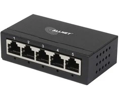 Šakotuvas ALLNET Switch unmanaged Layer2 5 Port • 5x 1GbE • Lüfterlos • ALL-SG8005