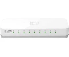 Šakotuvas D-Link DES-1008C Unmanaged Switch 8x Fast Ethernet, Desktop, Plug-and-Play