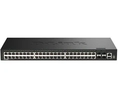 Šakotuvas D-Link 48-Port Gigabit Stackable Smart Managed Switch | D-Link
