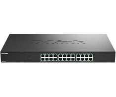 Šakotuvas D-Link 24-Port 2.5G Multi-Gigabit Unmanaged Switch DMS-1024/E - pilka
