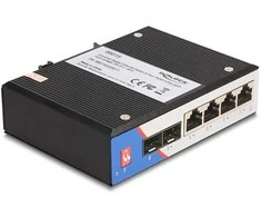 Šakotuvas Delock Industrie Gigabit Ethernet Switch 4 Port RJ45 2 Port SFP für Hutschiene