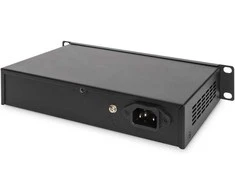 Šakotuvas Digitus DN-80115-1 tinklo komutatorius Ne-valdomas Gigabit Ethernet (10/100/1000) 1U Pilka